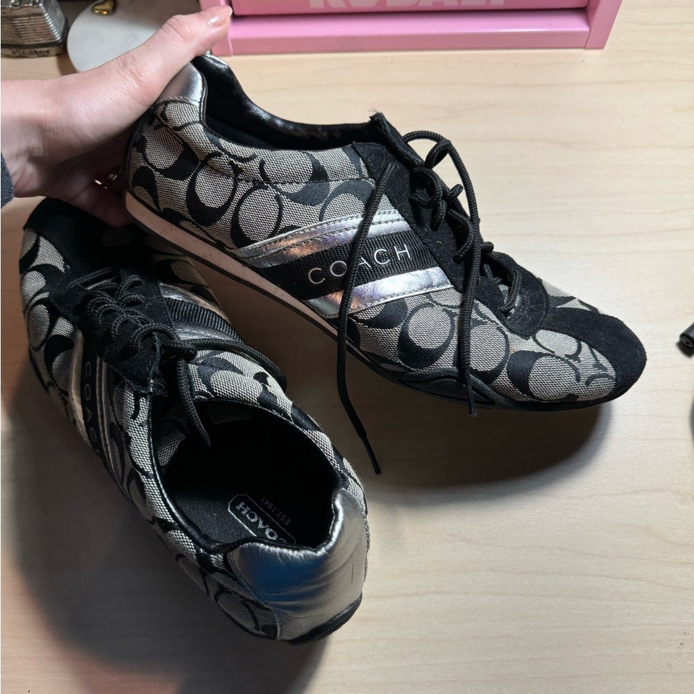 Coach Low Rise Logo Running Shoe 9.5